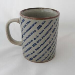 Vintage San Francisco Coffee Mug | Trolly Bridge